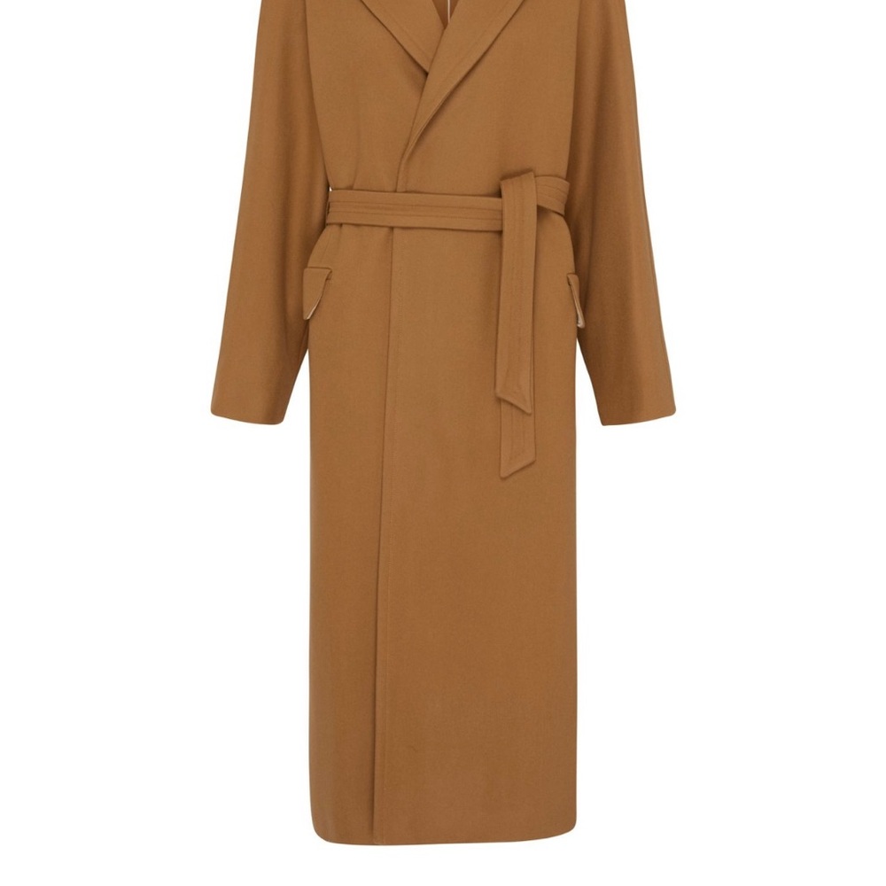 Camel Brown Long Coat